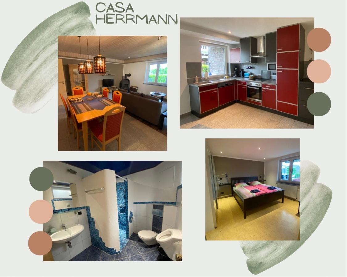 Ferienwohnung Casa Herrmann Losheim am See Esterno foto
